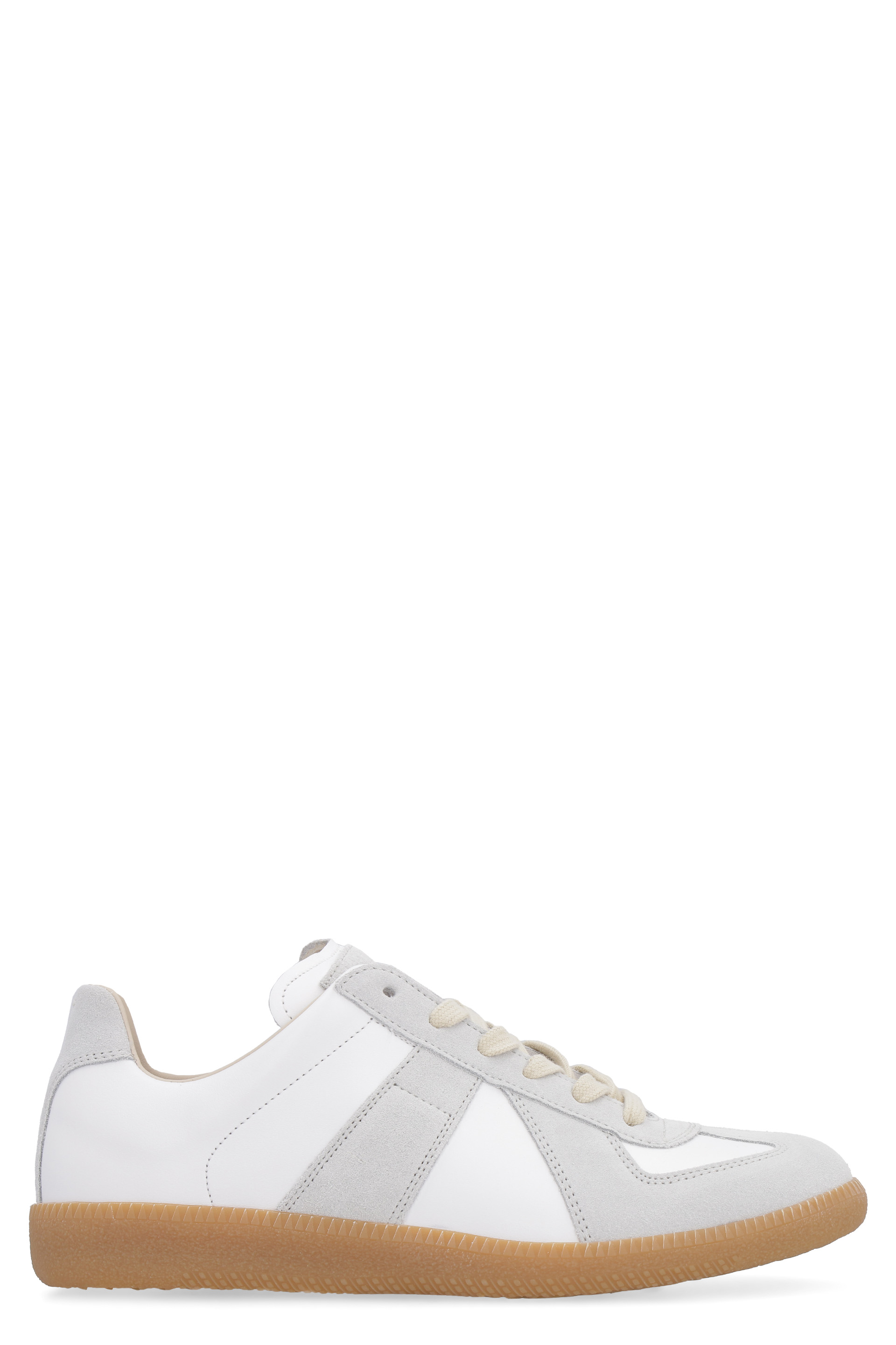Replica leather low-top sneakers