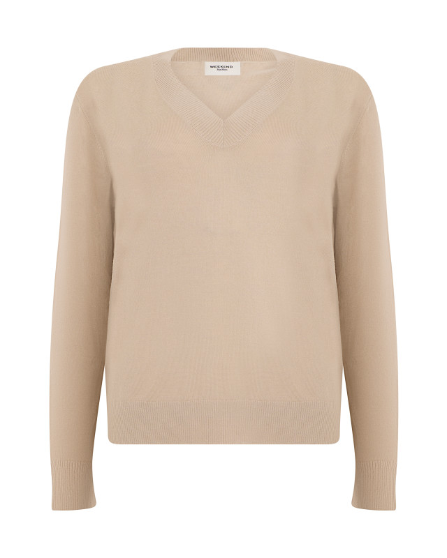 Sweater with V-neck