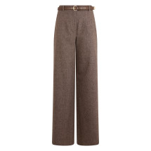 Loose high-waisted pants