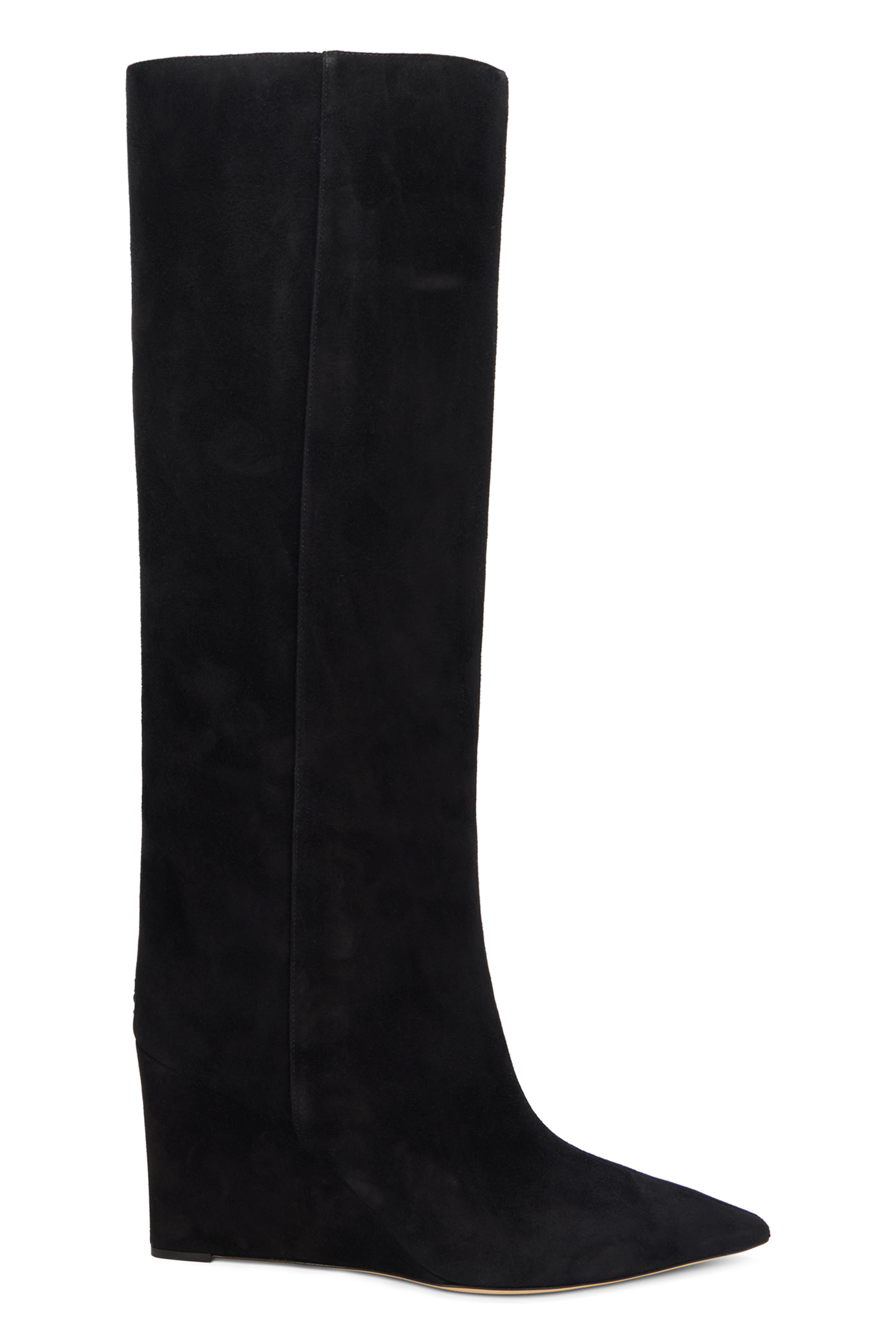High boot with wedge