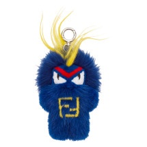 Fur keychain