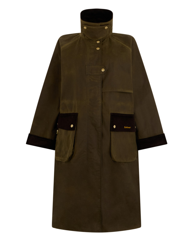 Long jacket with wide sleeves