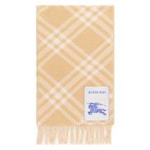 Checked scarf