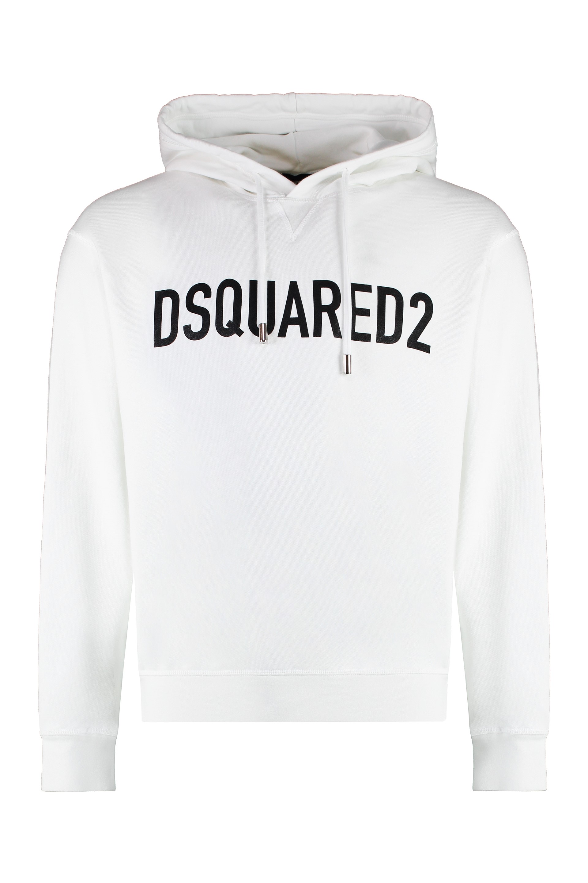 Logo print hoodie