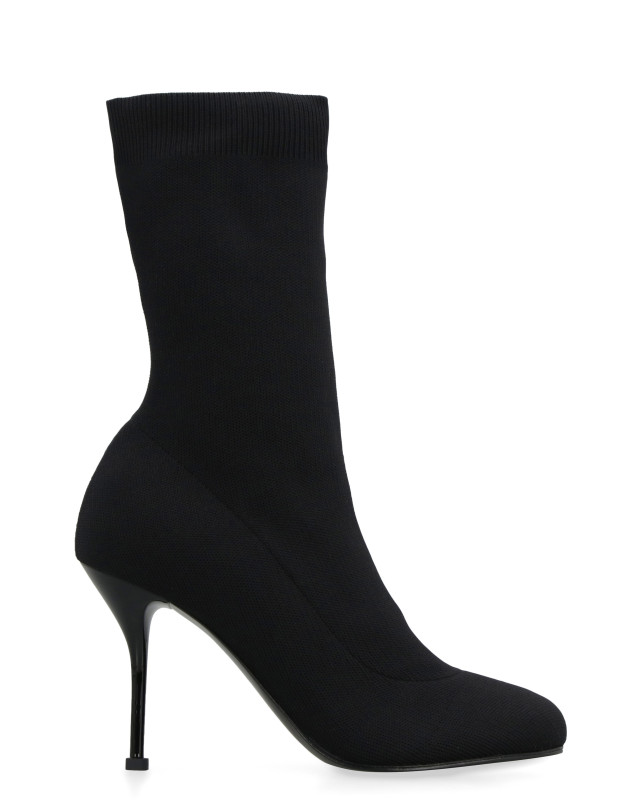 Sock ankle boots
