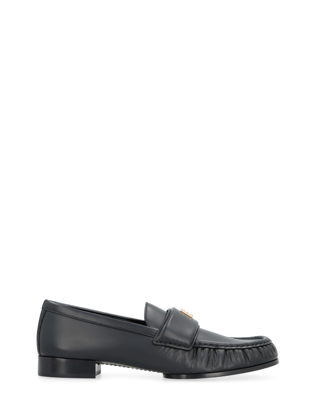 4G leather loafers