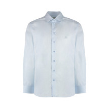 Button-down collar cotton shirt