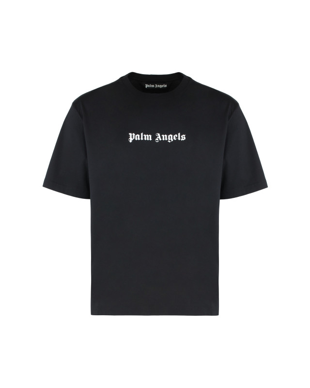 Crewneck T-shirt in cotton