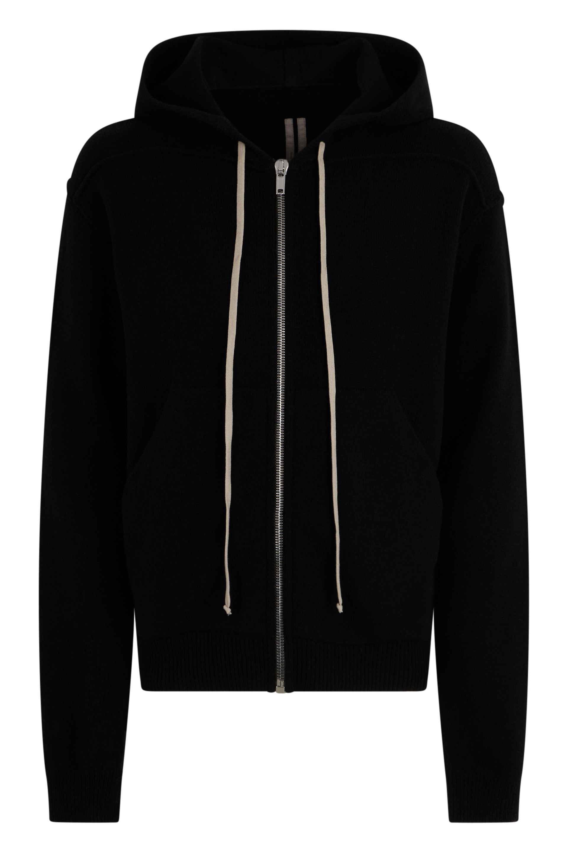 Hooded sweatshirt with zipper
