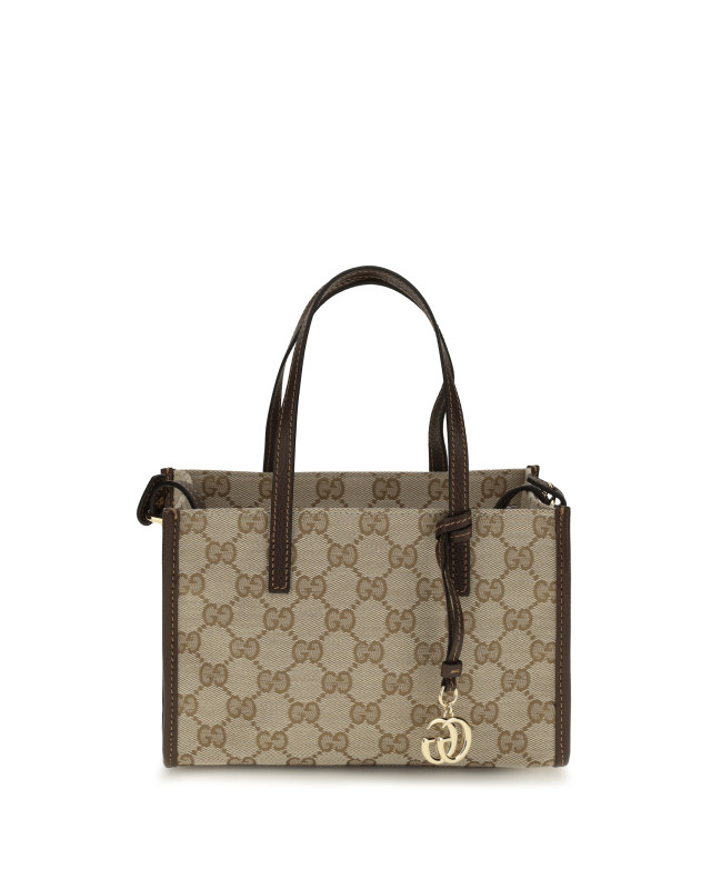 Small Shoping Bag with GG charm