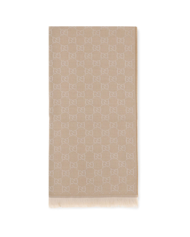 GG Supreme embroidered wool Scarf