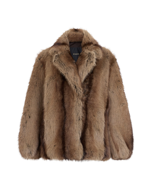 Faux fur jacket