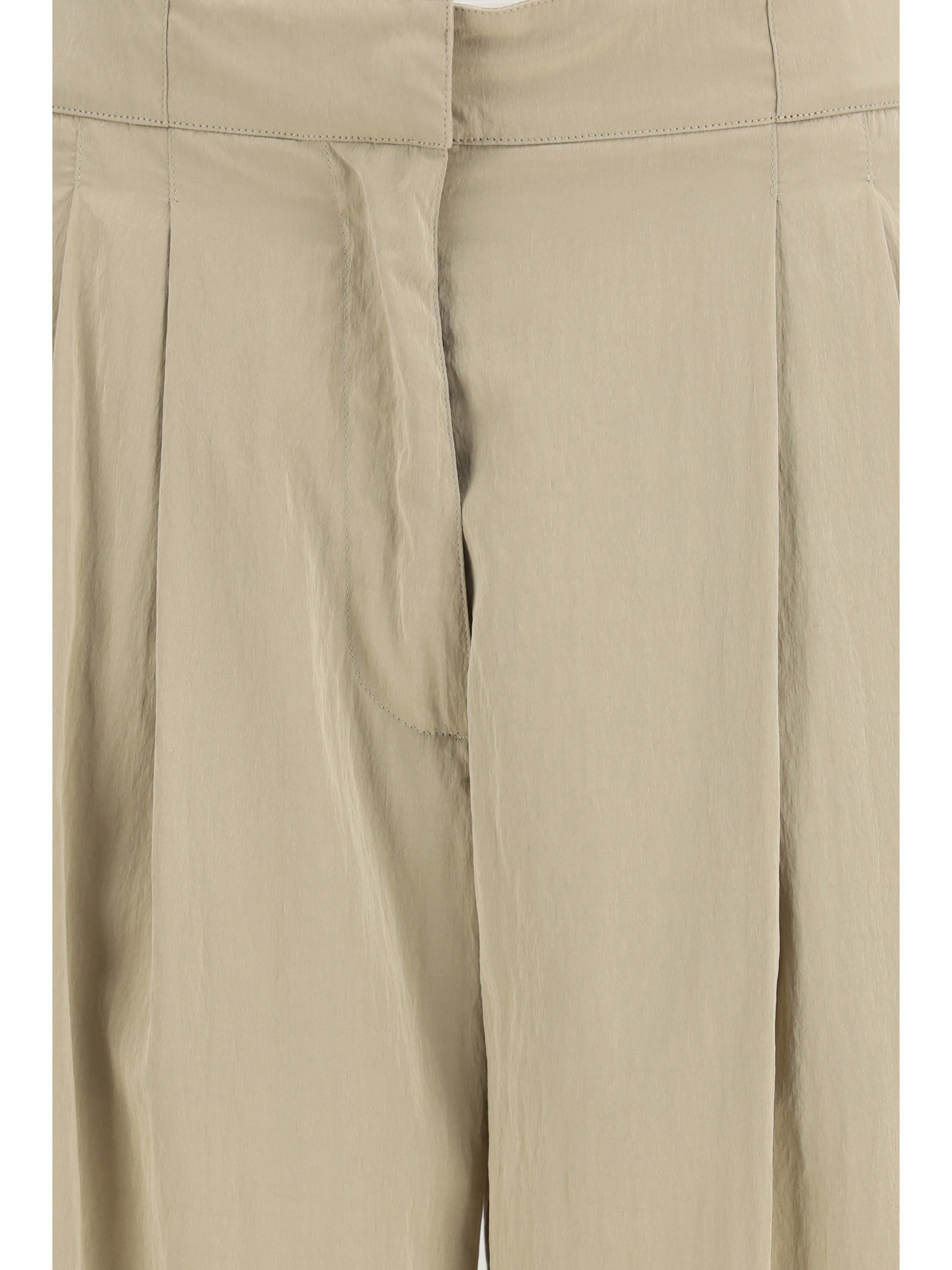 Iven silk and nylon Pants