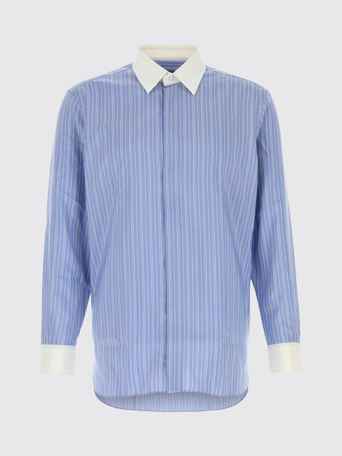 [Tom Ford] Shirts Long Sleeve FW26 HRN006FMS116 UWB
