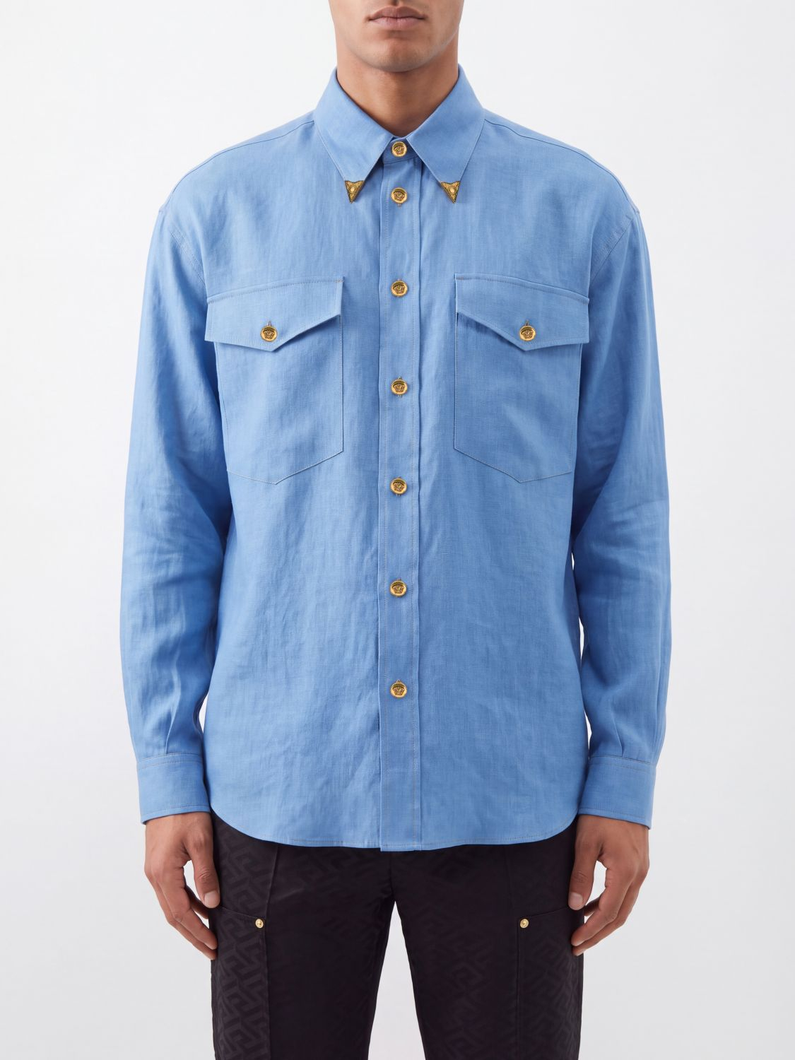 [Versace] Shirts Long Sleeve FW26 10256441A18546 1UR70