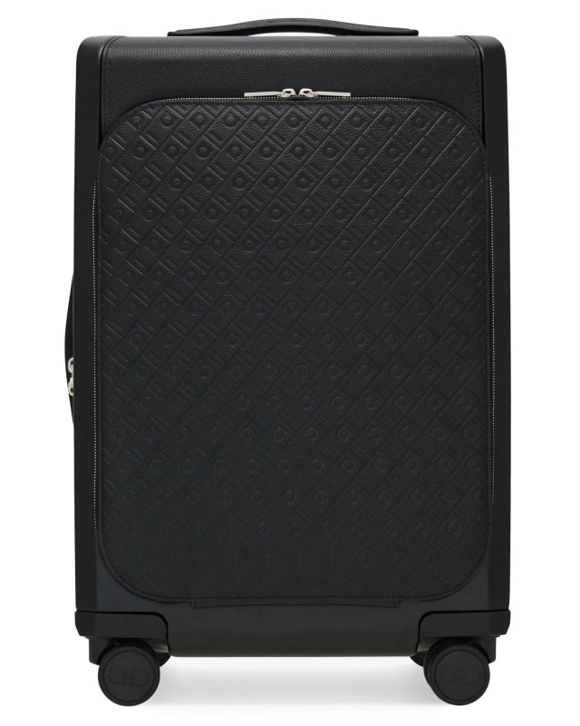 [Ferragamo] Luggage bag FW26 794430NERO