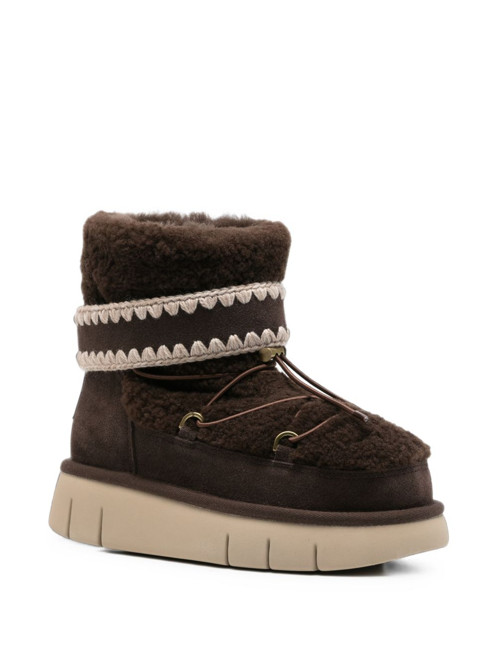 [Mou] Ankle Boots FW26 FW531041MMOCHA