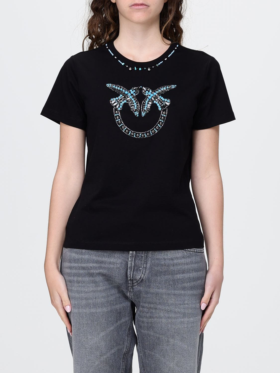 [PINKO] T-shirts Short Sleeve SS26 107094A3C7 ZE2