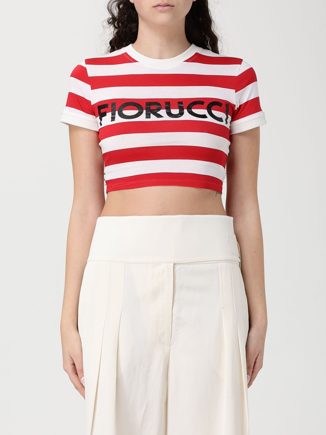 [FIORUCCI] T-shirts Short Sleeve SS26 W26SSJTS008CJ01 RD01