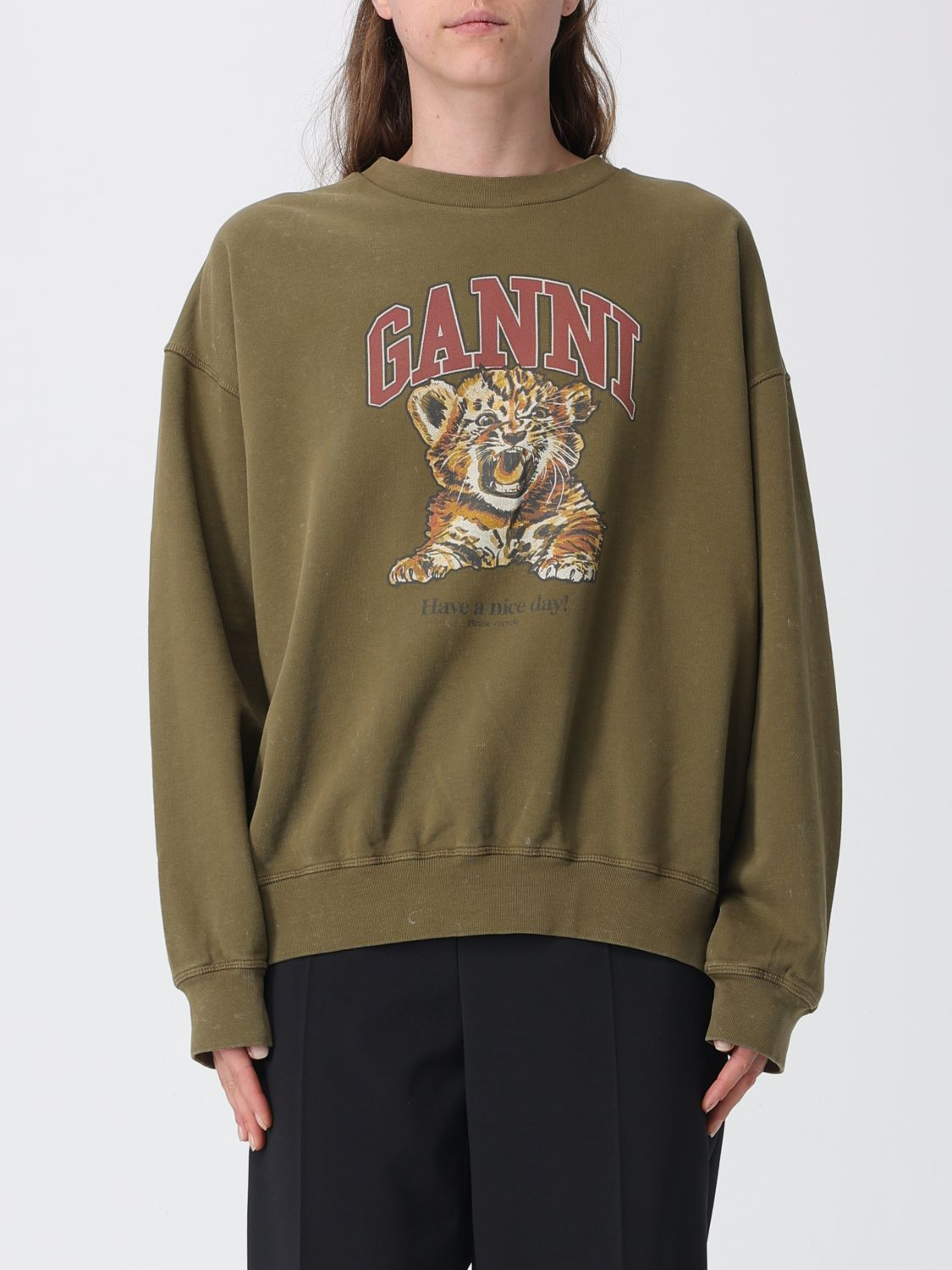 [GANNI] Sweatshirt FW26 A1060079 838