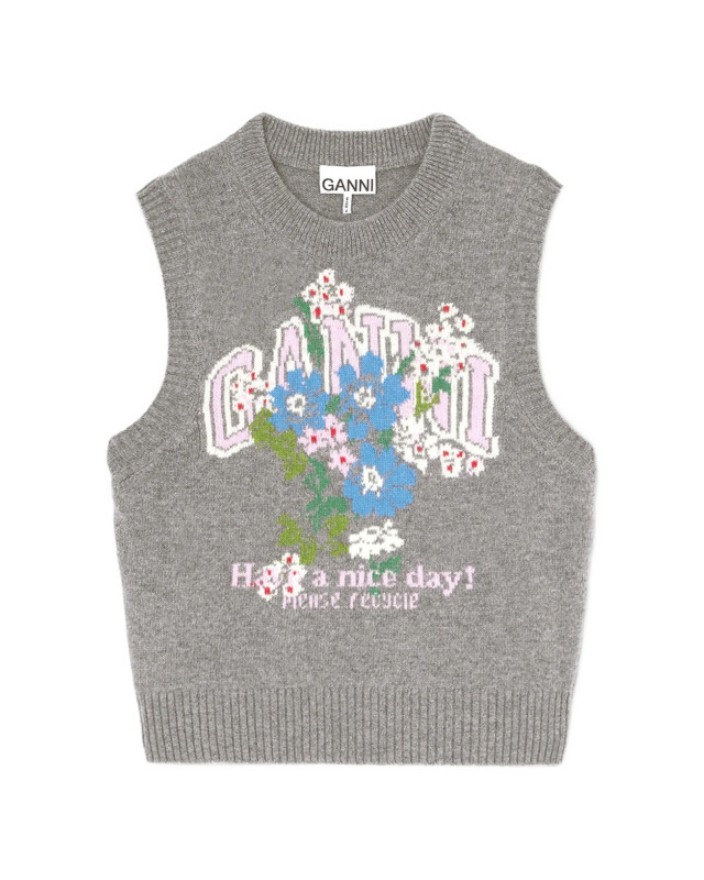 [GANNI] Vest FW26 A1180017920