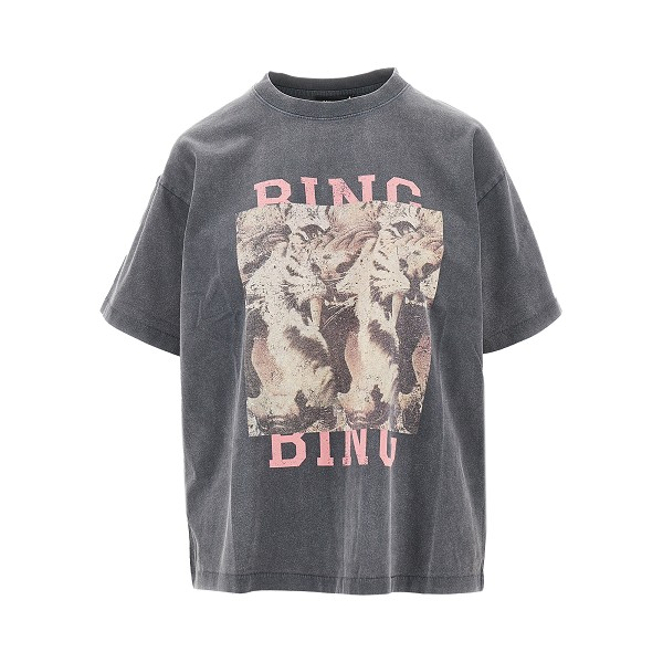 [Anine Bing] T-shirts FW26 A-08-12648.WBL1-WBL1