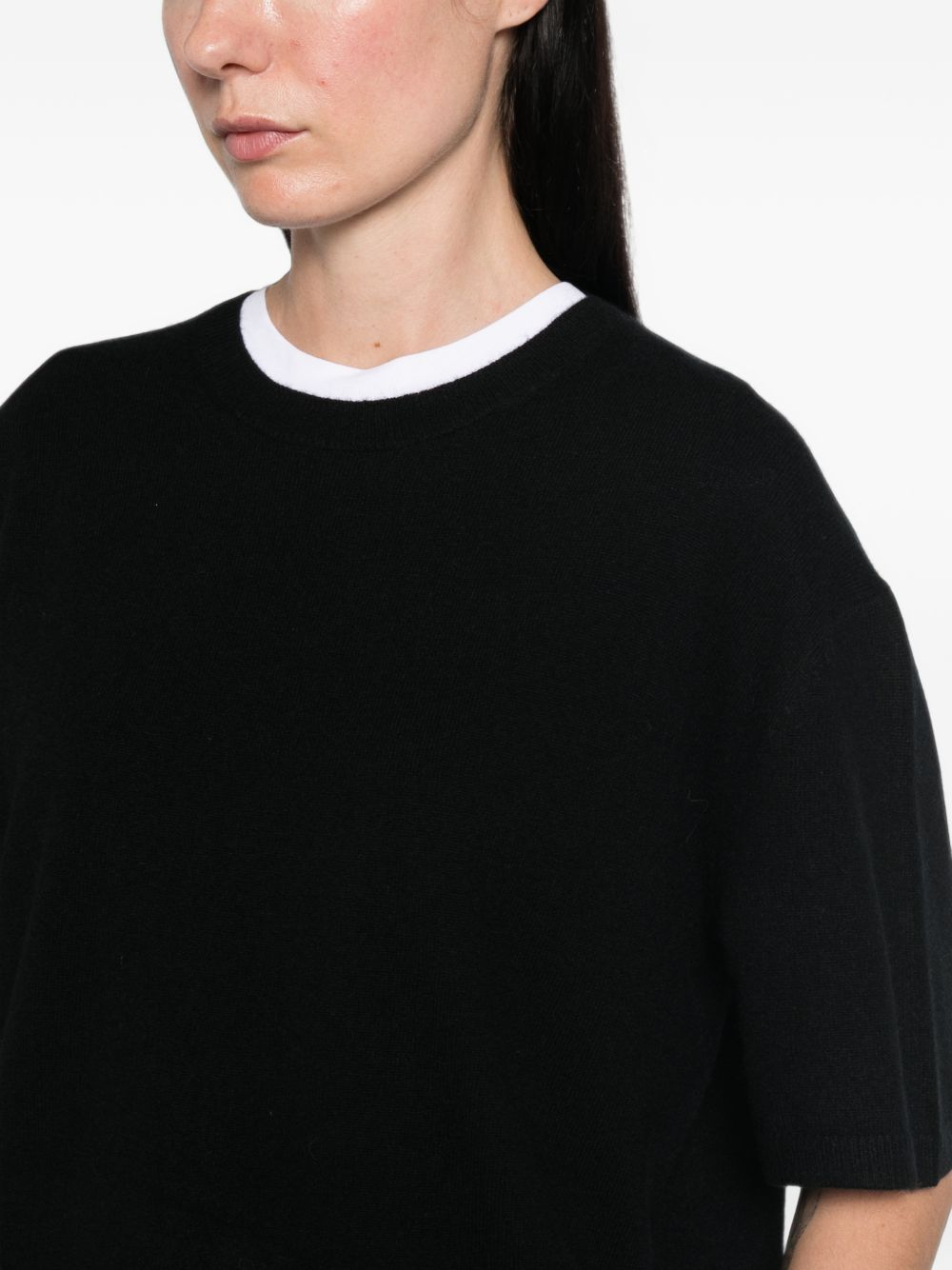 [SOFT GOAT] T-shirts Short Sleeve FW26 2450100001BLACK