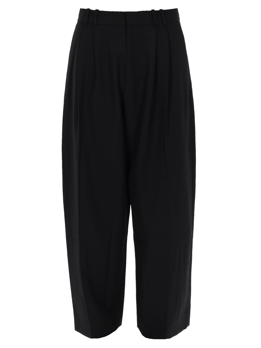 [Studio Nicholson] Trousers FW26 LINESNM-1185_BLACK