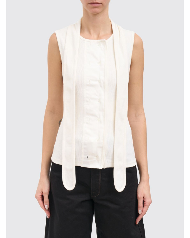 [LEMAIRE] Shirts Sleeveless SS26 TS0004LJ1030 WH086