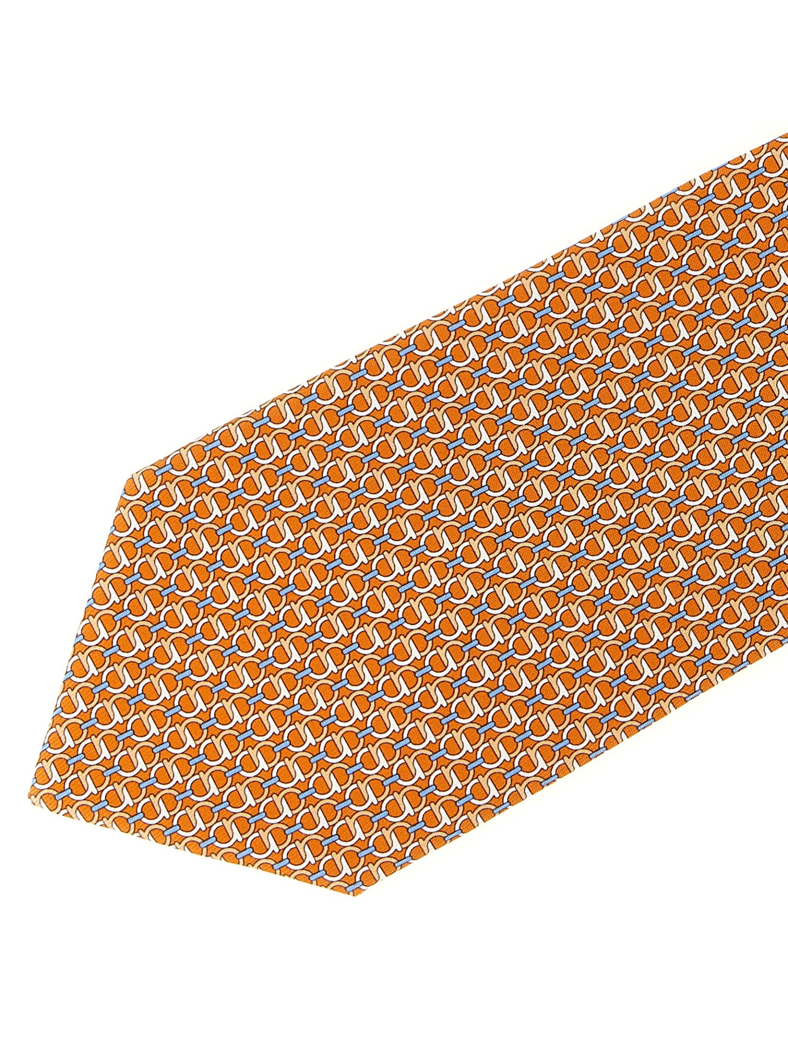 [Ferragamo] Tie FW26 794594FARANCIO