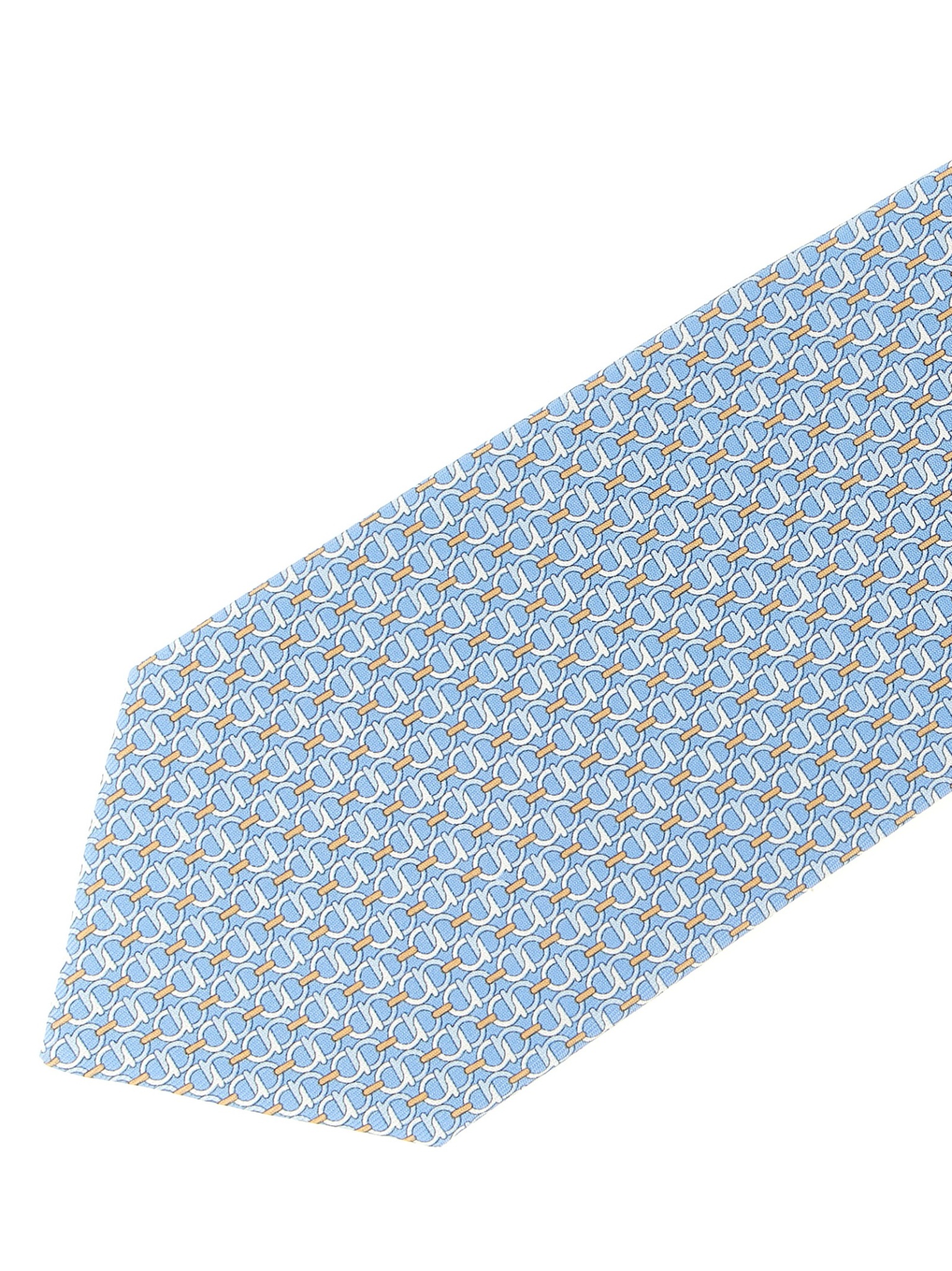 [Ferragamo] Tie FW26 794592FAZZURRO