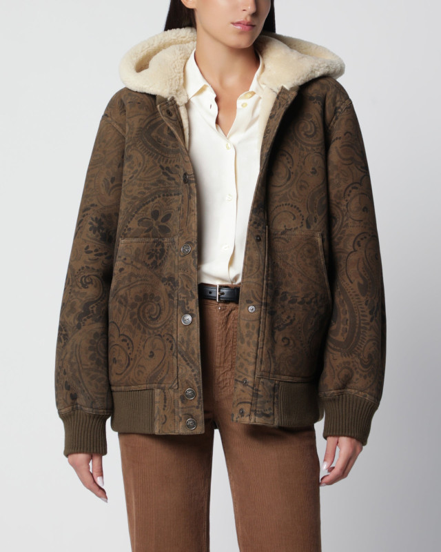 [Etro] Leather Jacket FW26 WROG0005AK17E