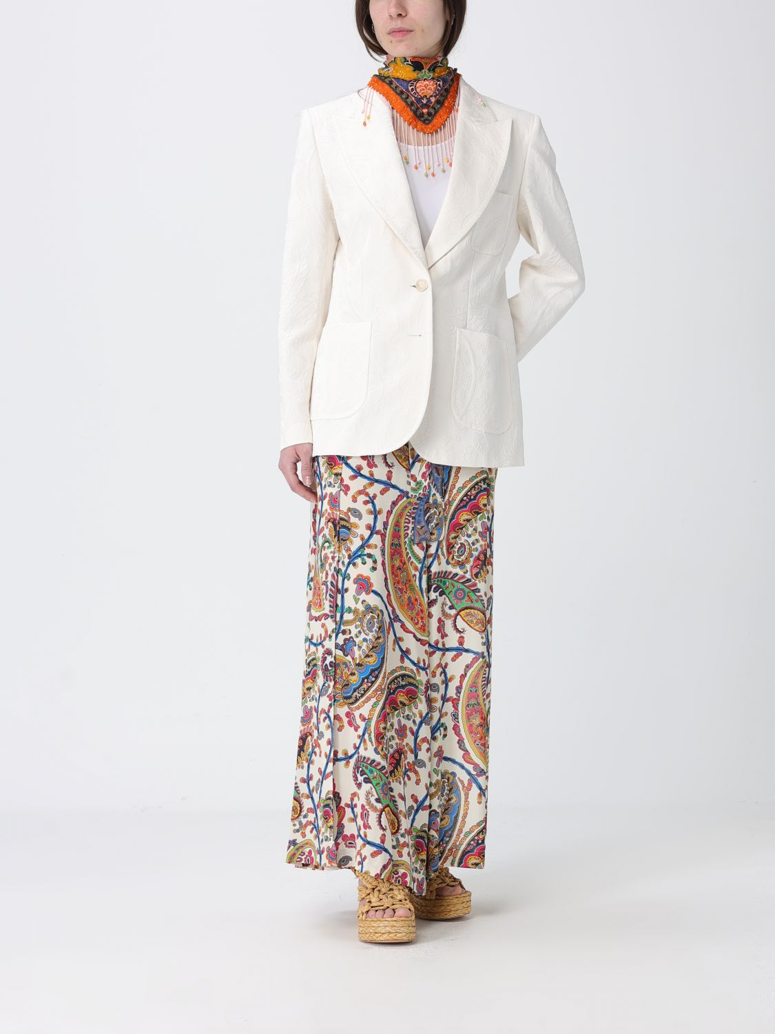 [Etro] Trousers SS26 WRPA0013AKF33 X0801