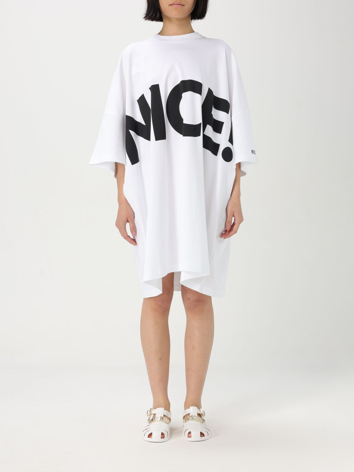 [MOSCHINO COUTURE] Long sleeve dress SS25 04450442 1001