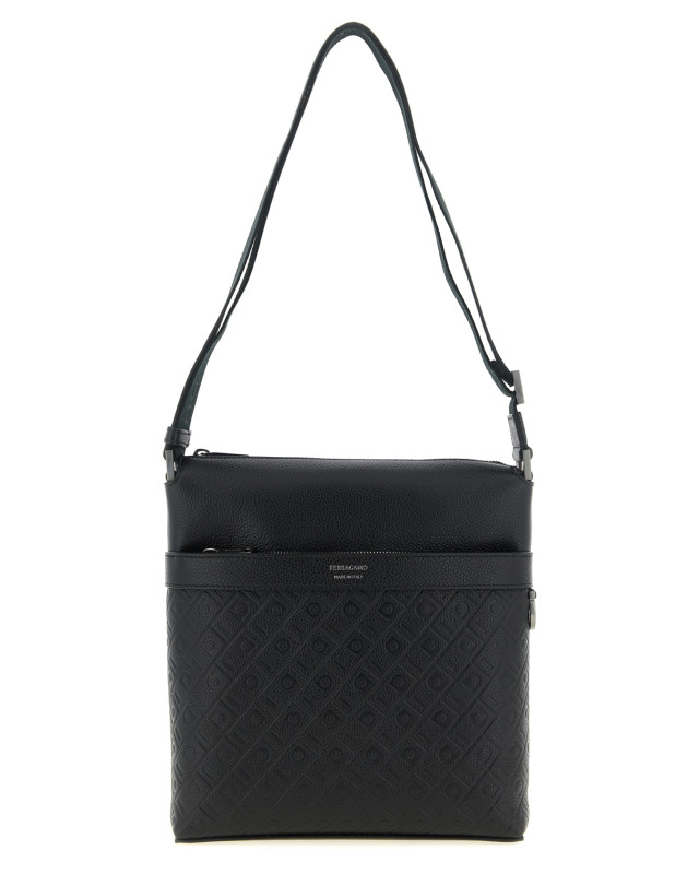 [Ferragamo] Cross body bag FW26 793969NERO