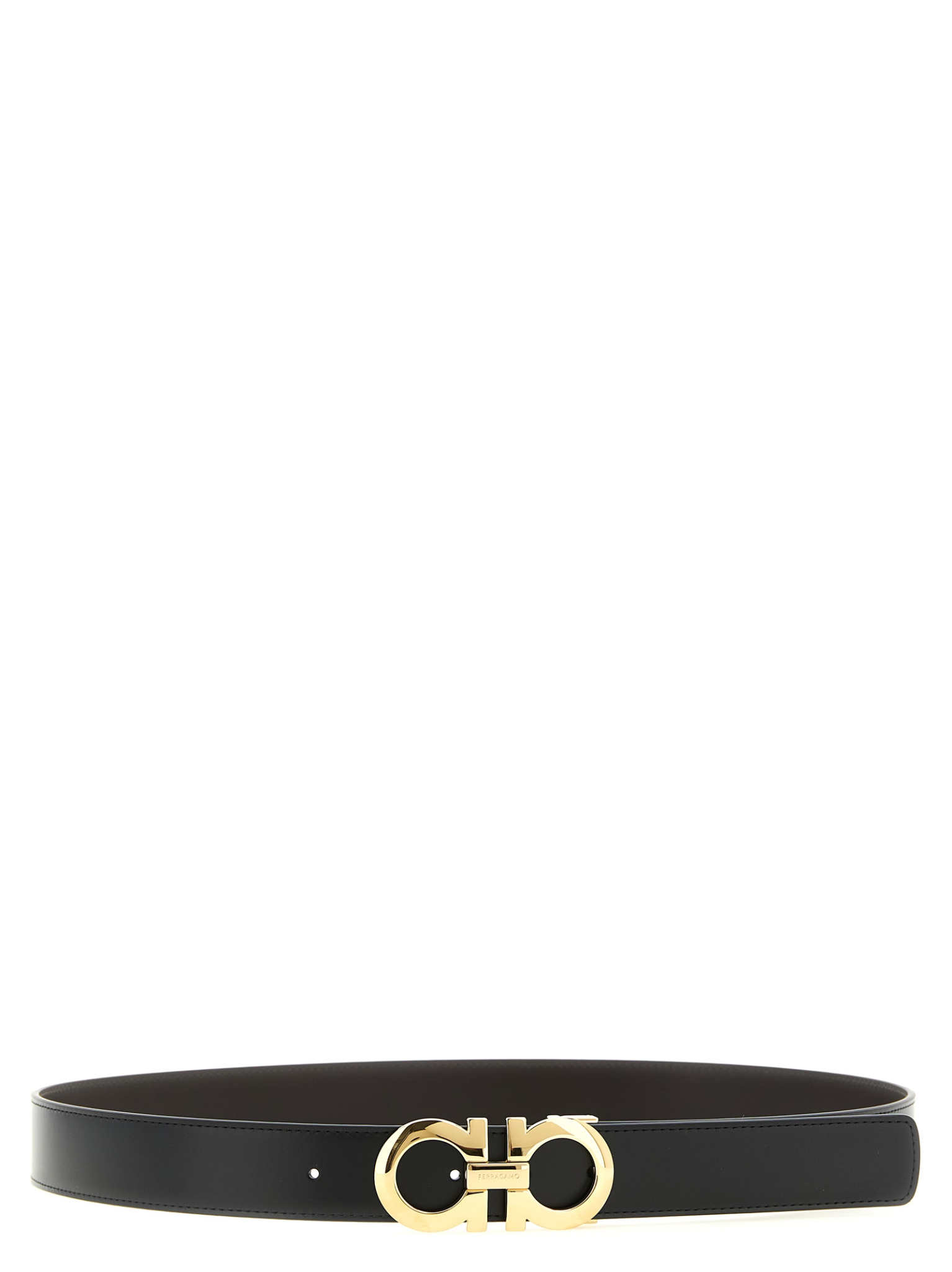 [Ferragamo] Belt FW26 586940NERO