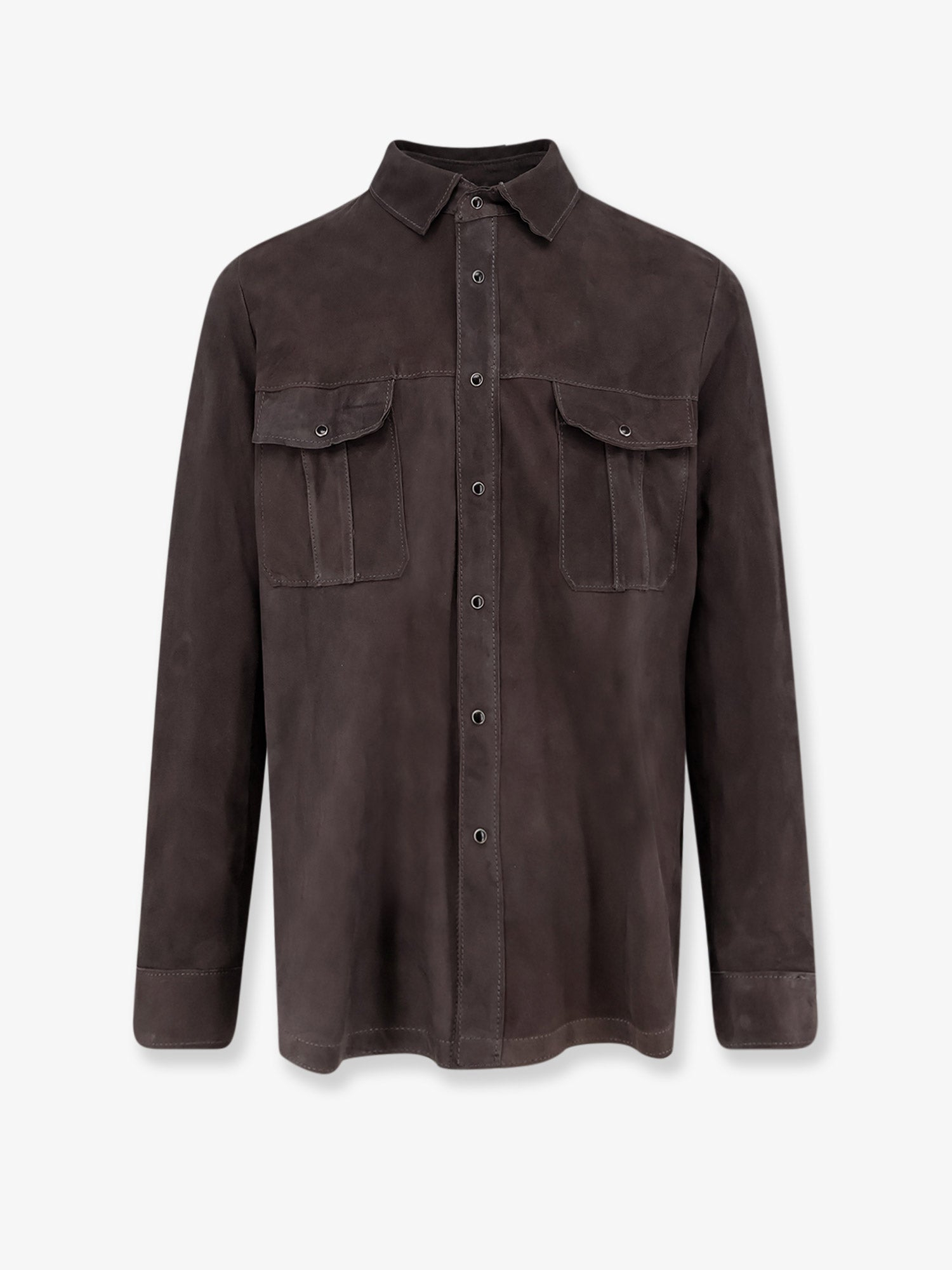 [DFOUR] Shirts Long Sleeve SS26 DF873PIOMBO