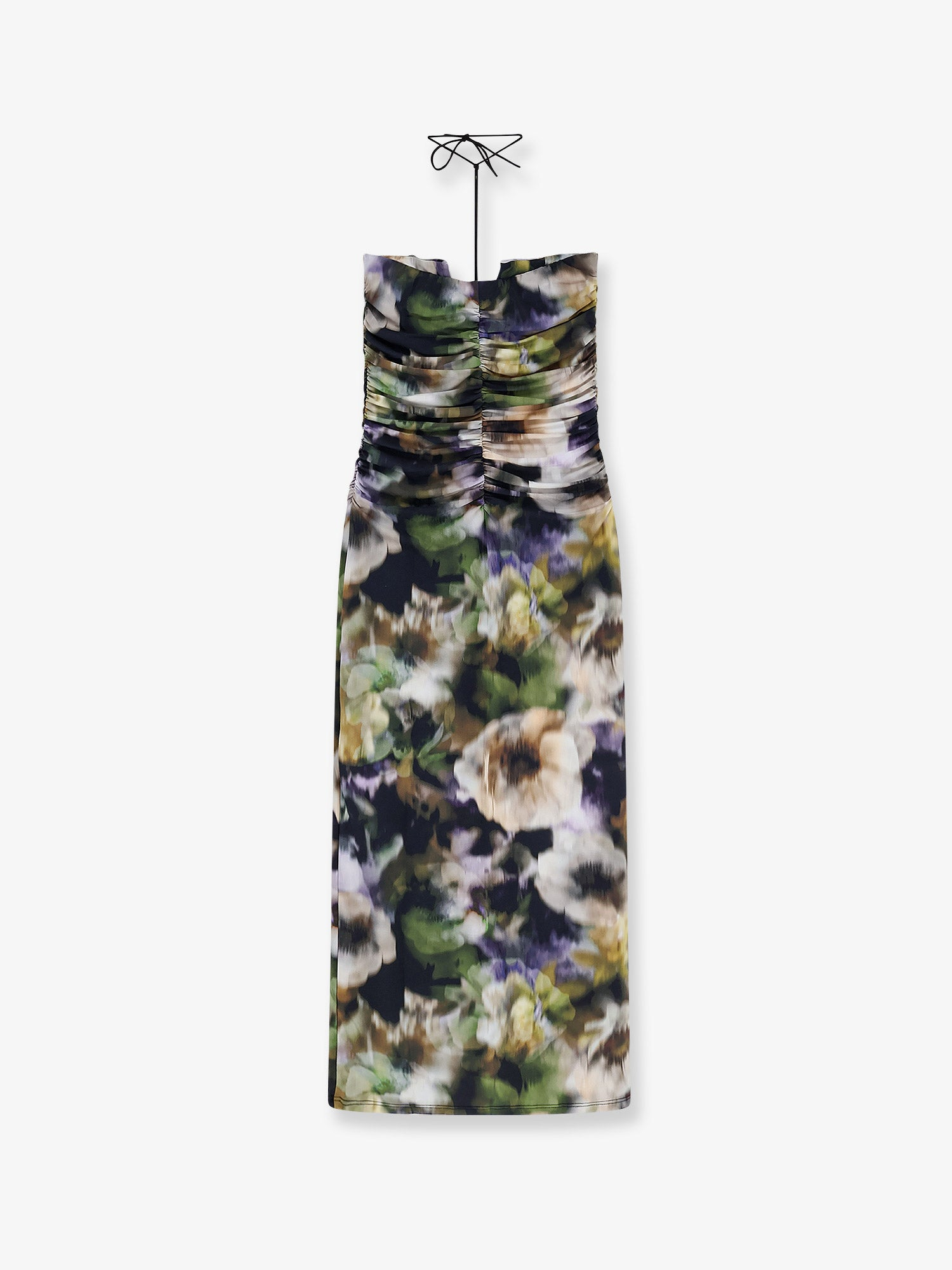 [Amazuin] Sleeveless dress SS26 12NATUFFFADEDFLORAL