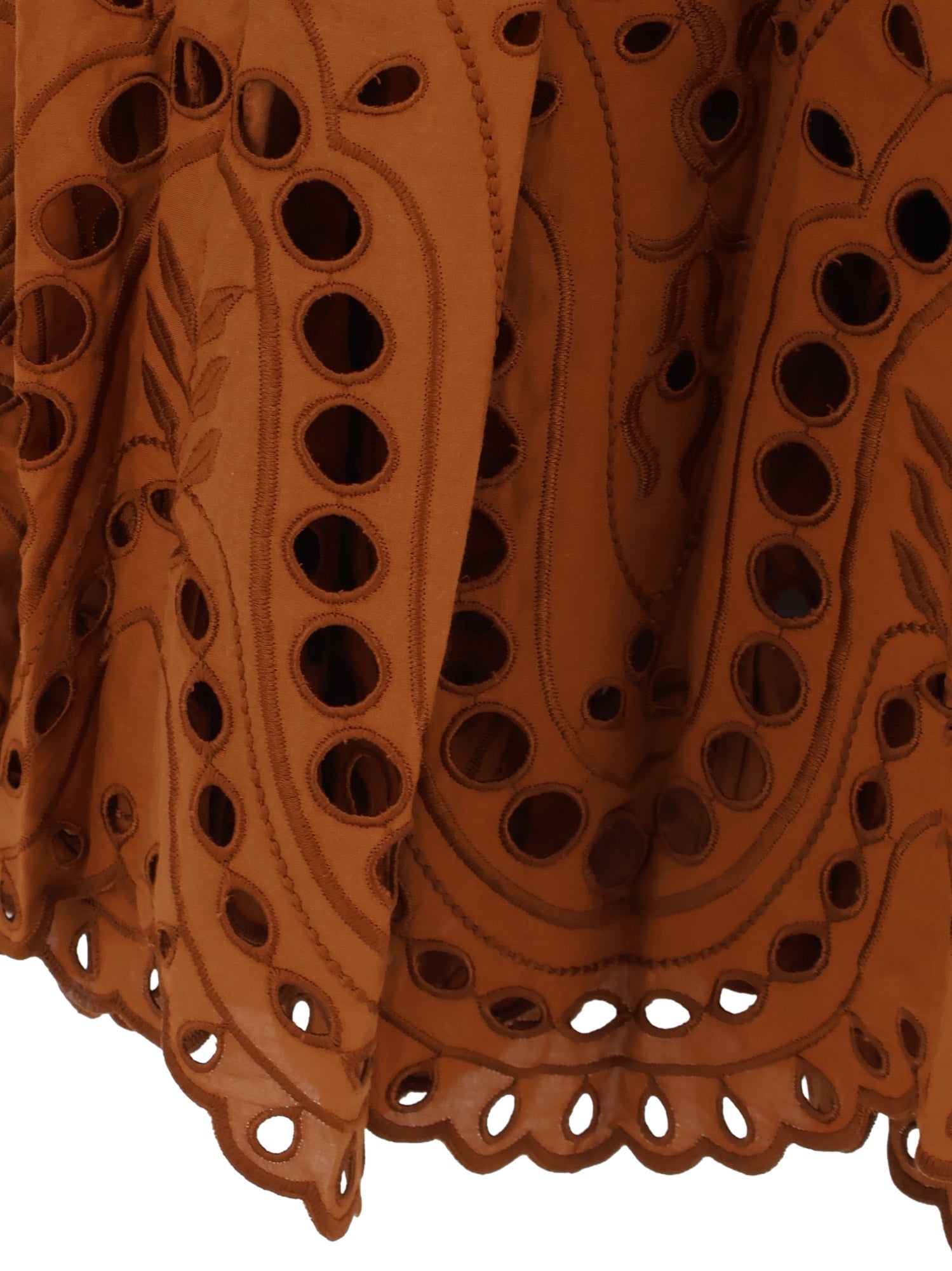 [Charo Ruiz Ibiza] Sleeveless dress SS26 263610BrownSealace
