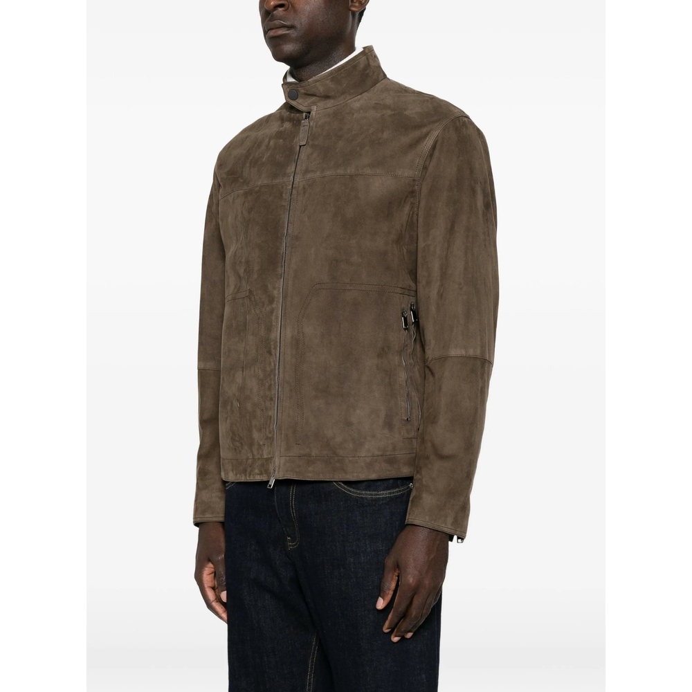 [BRIONI] Leather Jacket FW26 PLDH0L P0702 2600
