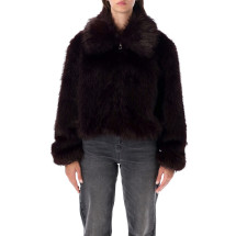 [THE FRANKIE SHOP] Coat FW26 JAFS041292880DARK PLUM