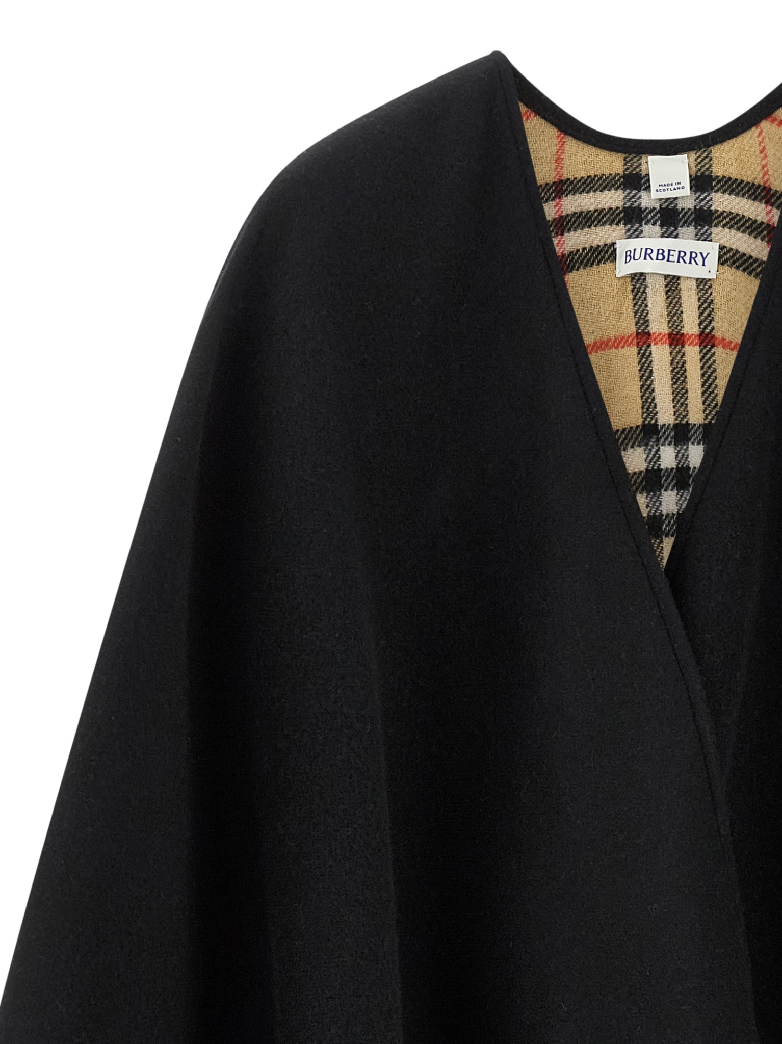 [Burberry] Cape FW26 8122804BLACKSAND