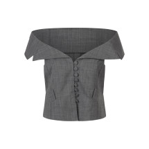 [GANNI] Vest SS26 A1020081252