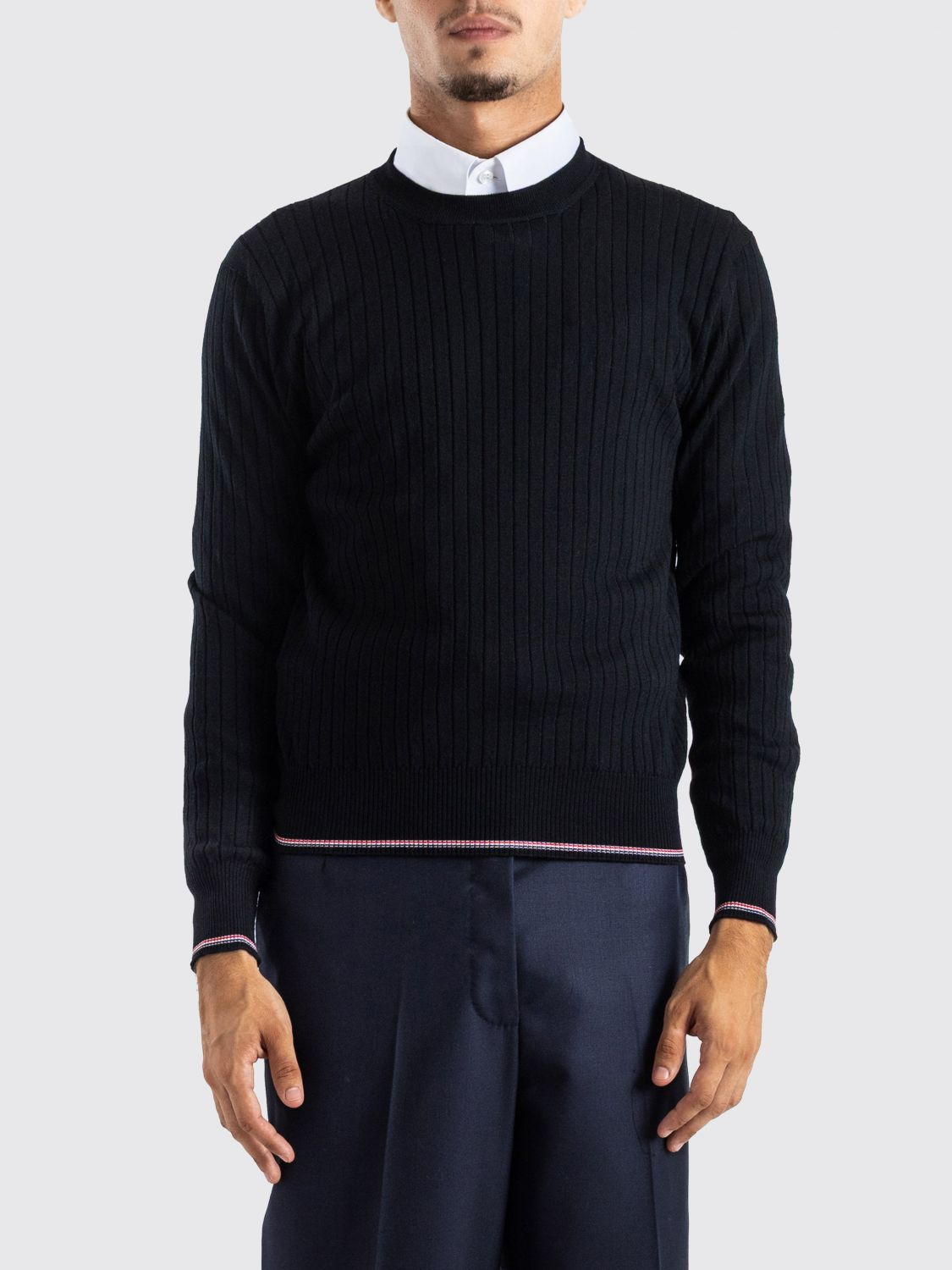 [Thom Browne] Knitwear FW26 MKA585AY1055 001