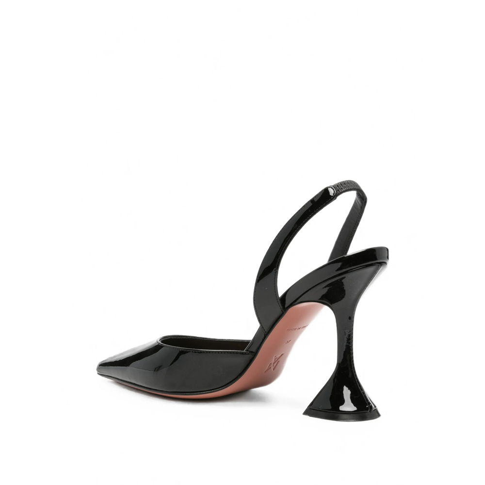 [Amina Muaddi] Slingback FW26 HOLLI 95 BLACK