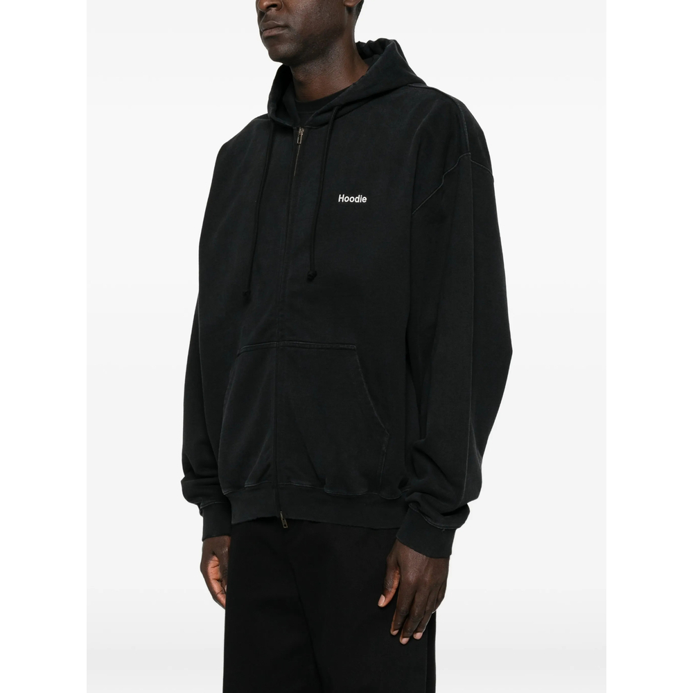 [Vetements] Hoodie FW26 MH27ZU222B  BLACK