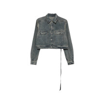 [RICK OWENS DRKSHDW] Denim Jacket FW26 DS02F6702 DMI 56