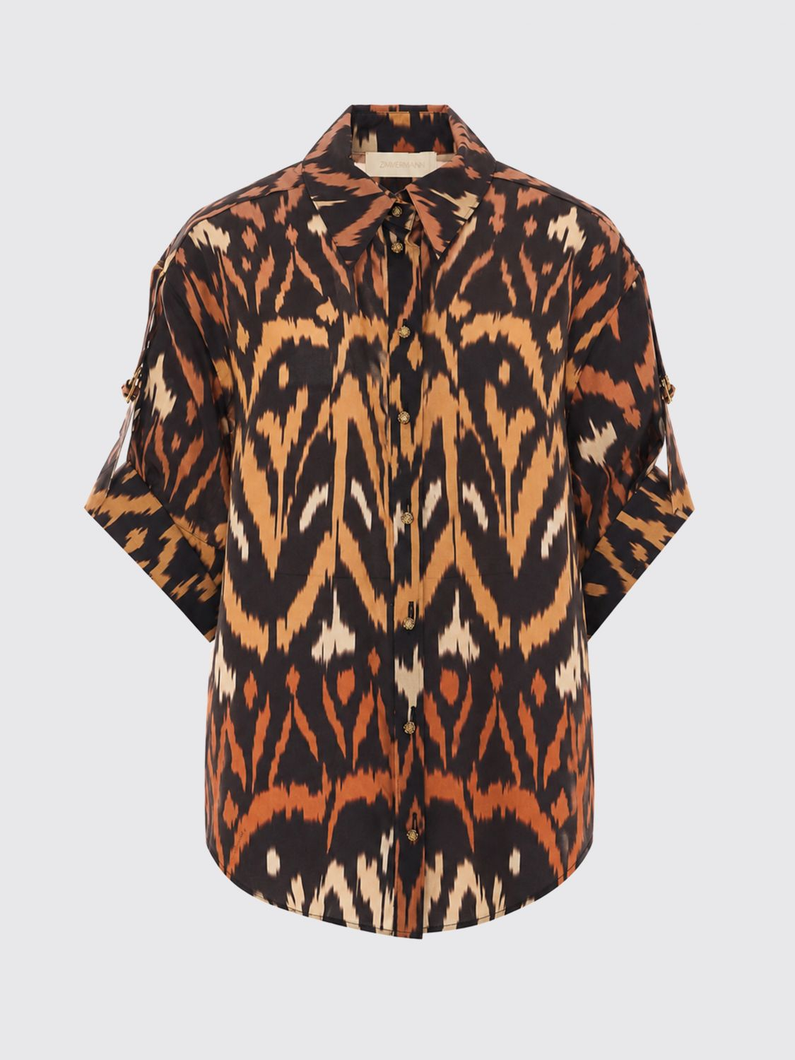 [Zimmermann] Shirts Short Sleeve FW26 8466TSS261CHCL IKT