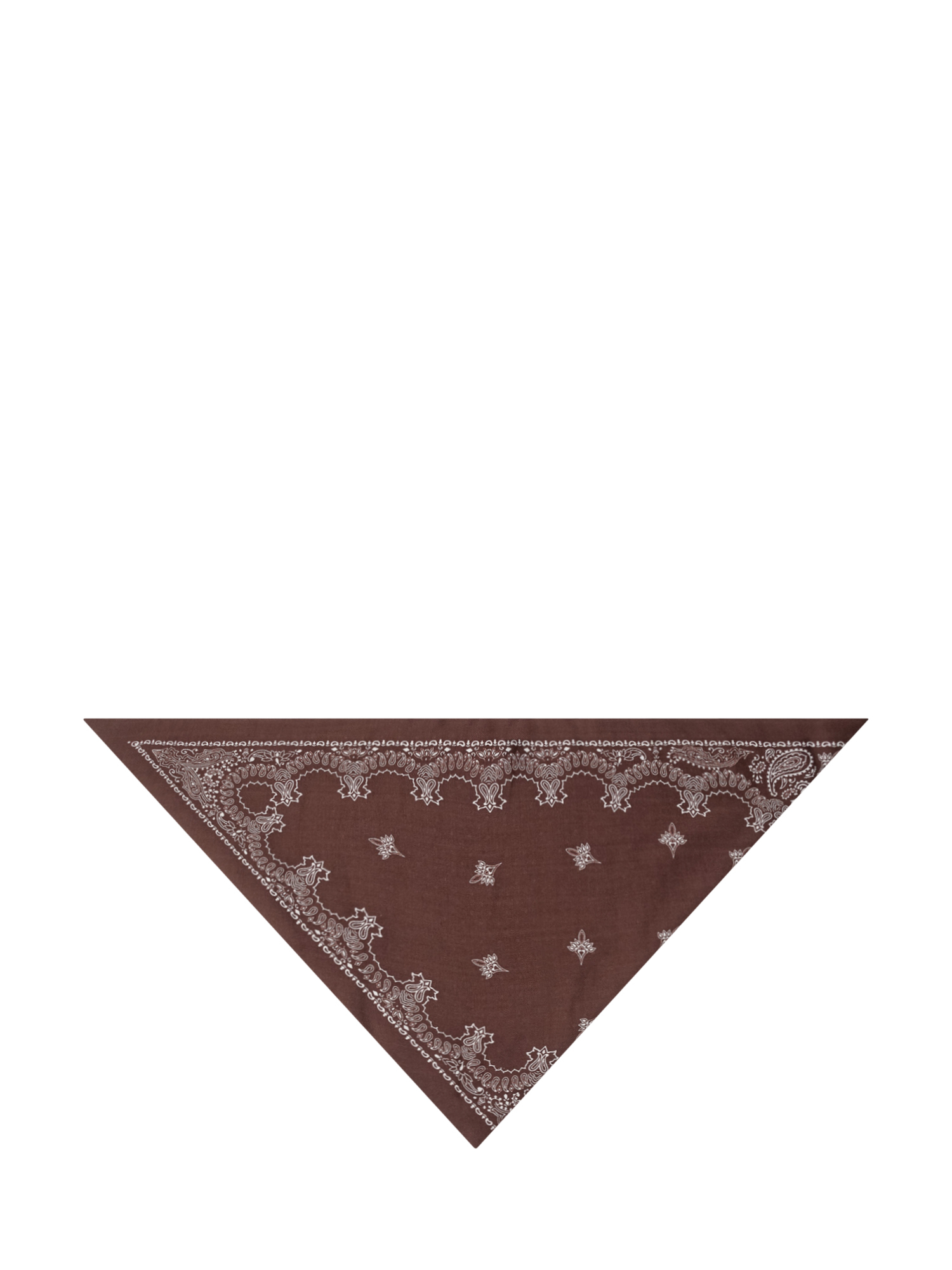 [Destin] Scarf FW26 TRIANGLEBANDANA DARKCHOCO