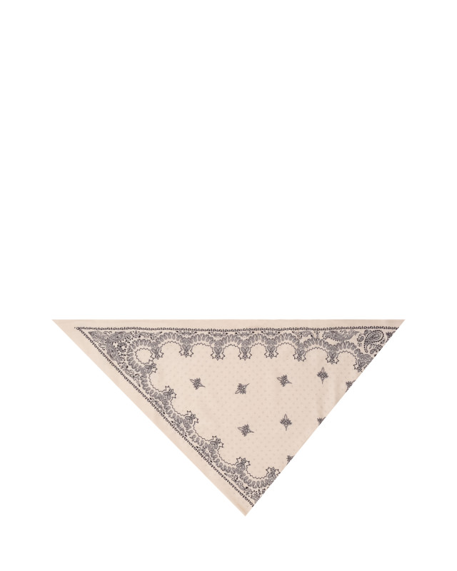 [Destin] Scarf FW26 TRIANGLEBANDANA CREAM